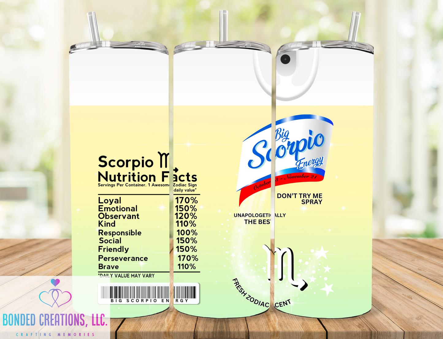 Big Zodiac Energy 20 oz Tumbler