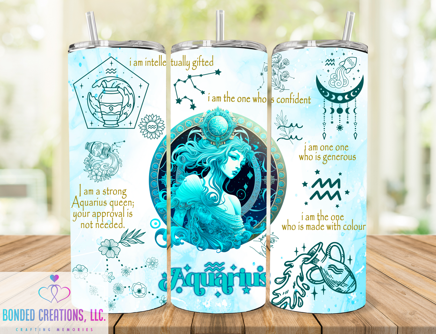 Zodiac Affirmations 20oz Tumbler