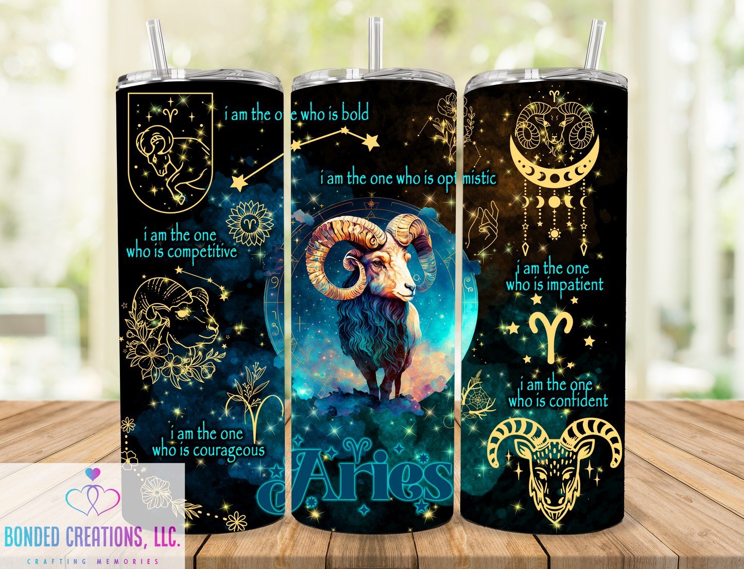 Zodiac Affirmations 20oz Tumbler