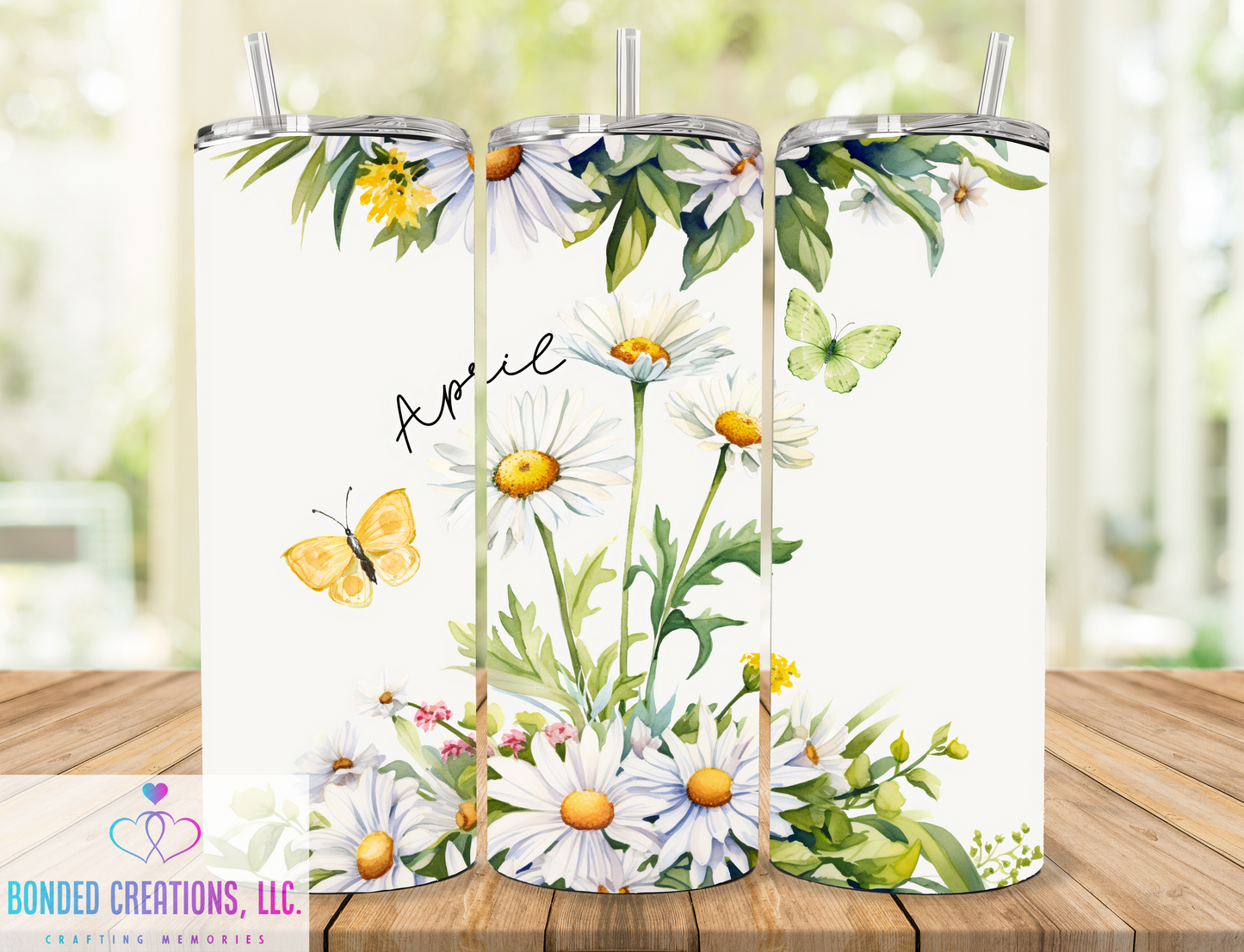 Birth Month Flower 20 oz Tumbler