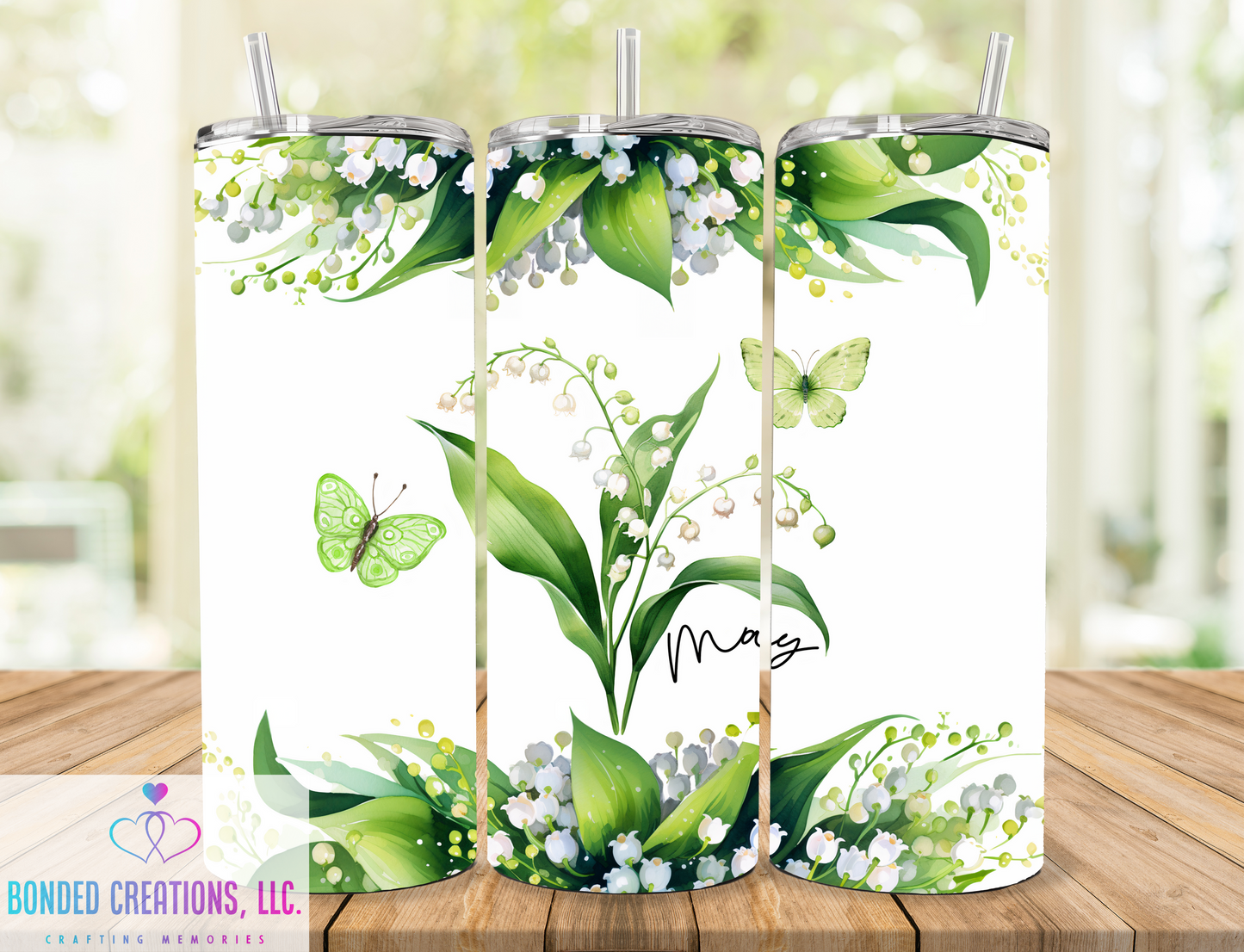 Birth Month Flower 20 oz Tumbler