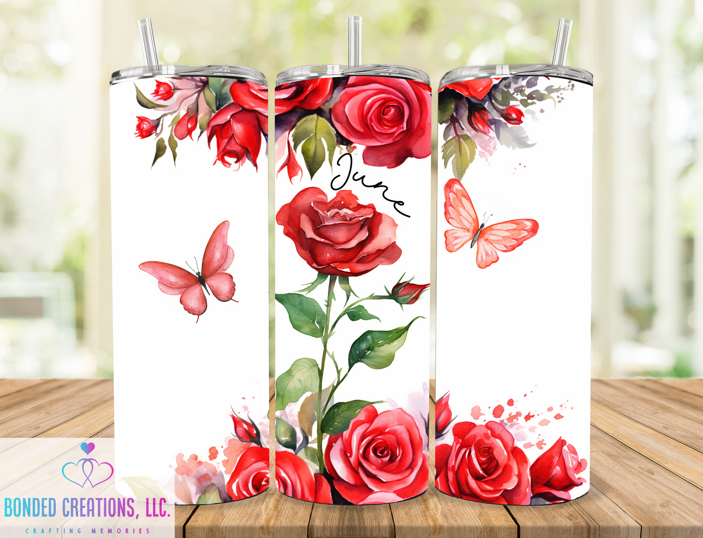 Birth Month Flower 20 oz Tumbler