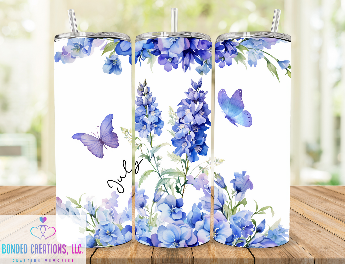 Birth Month Flower 20 oz Tumbler