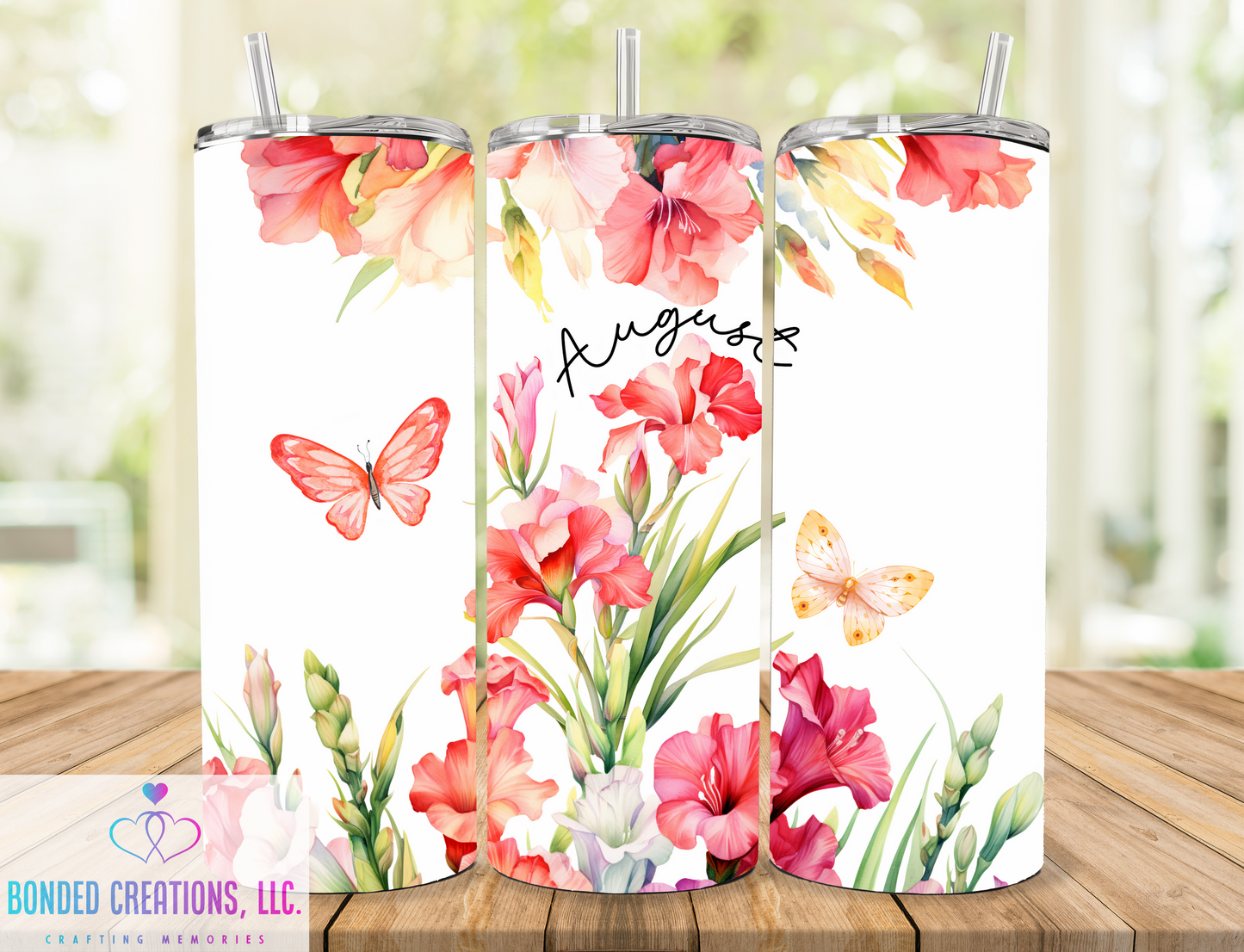Birth Month Flower 20 oz Tumbler