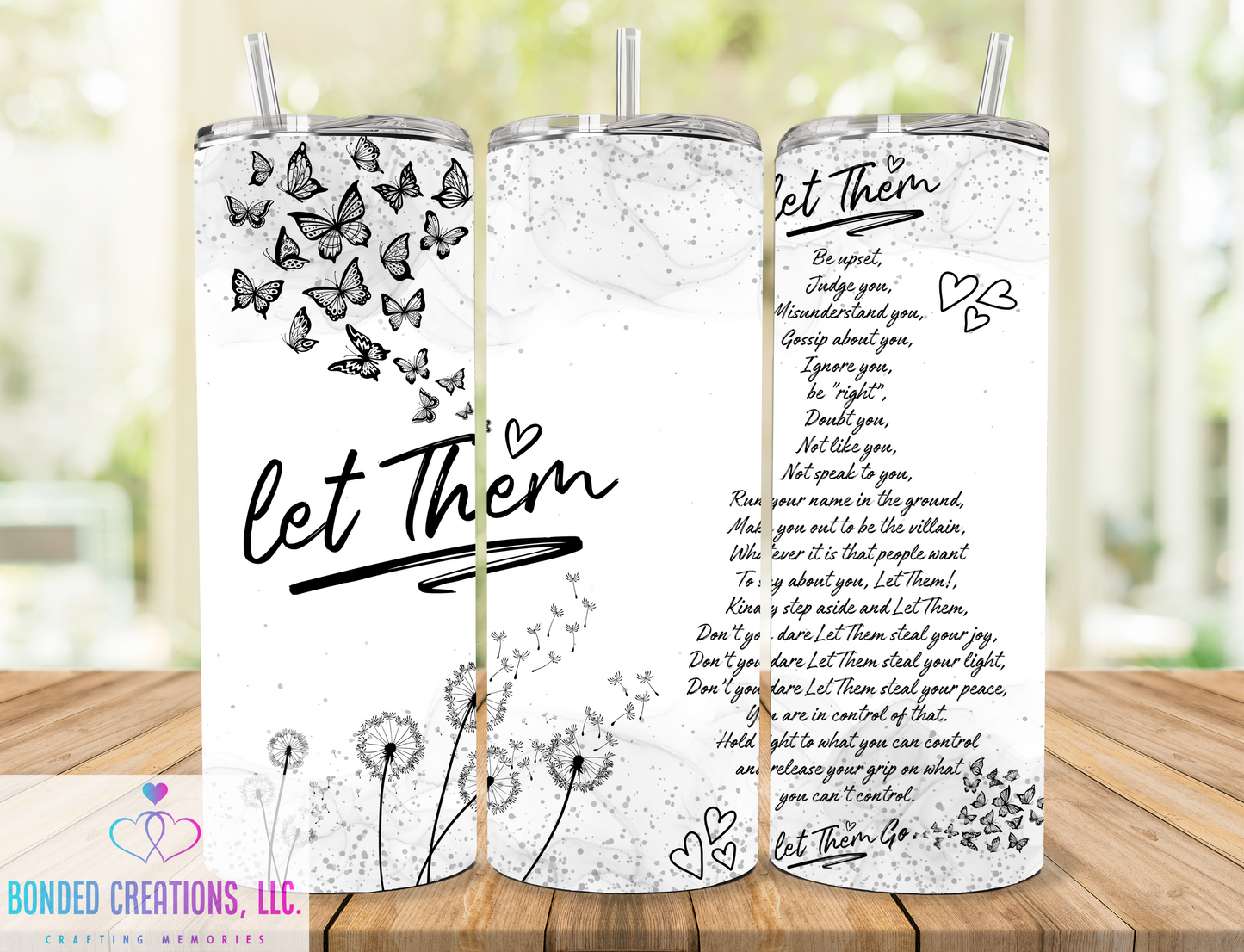 Let Them 20 oz Tumbler