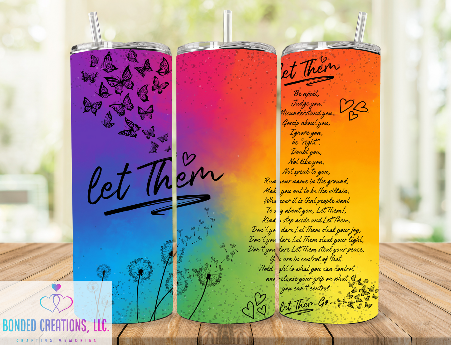Let Them 20 oz Tumbler