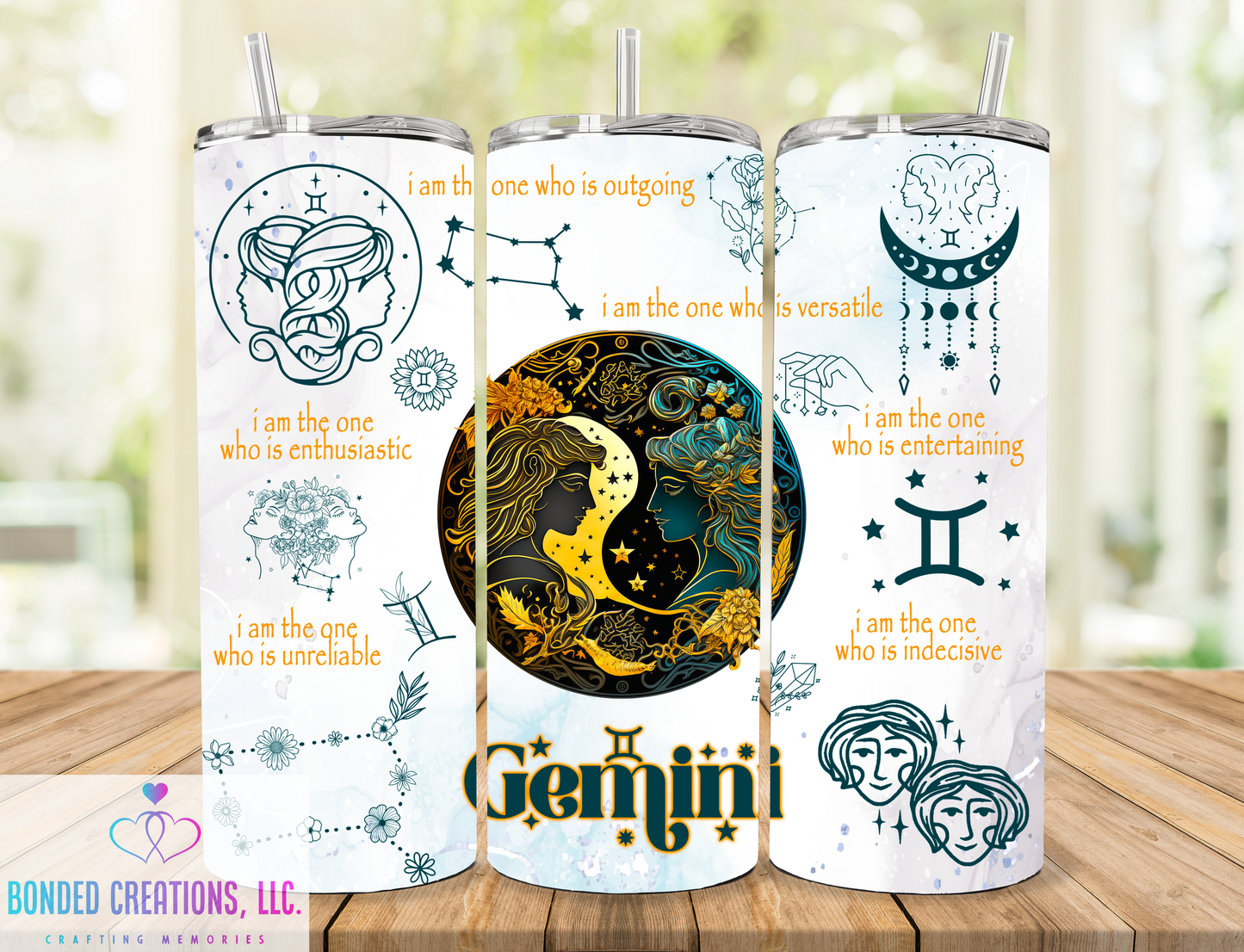 Zodiac Affirmations 20oz Tumbler