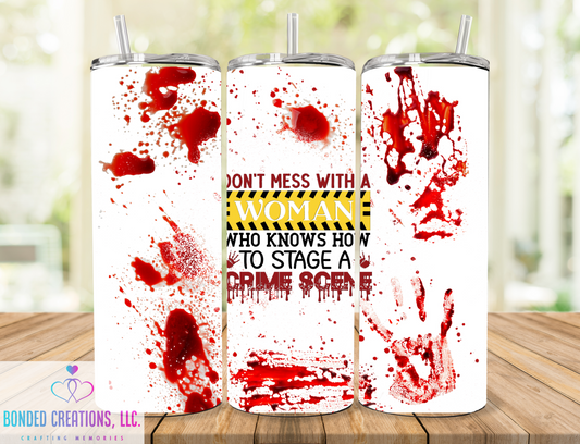 Crime 20 oz Tumbler