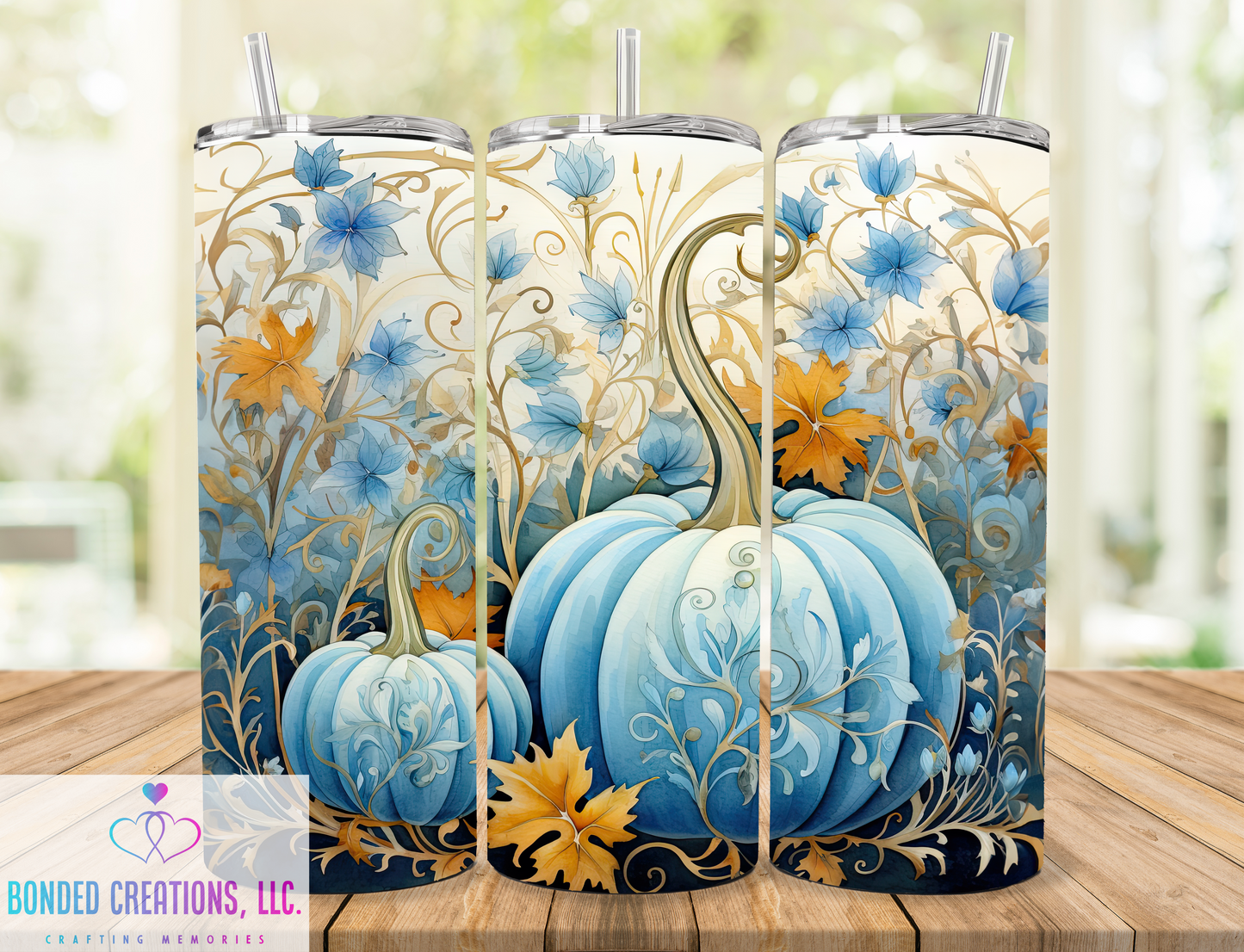 Blue Pumpkin 20 oz Tumbler