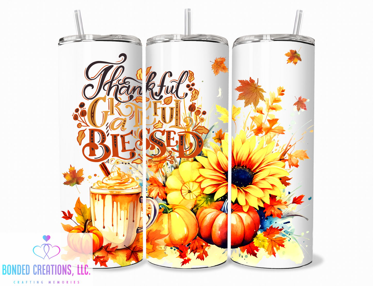 Sunflower Blessed 20 oz Tumbler