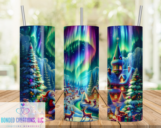 Christmas Scene 20 oz Tumbler