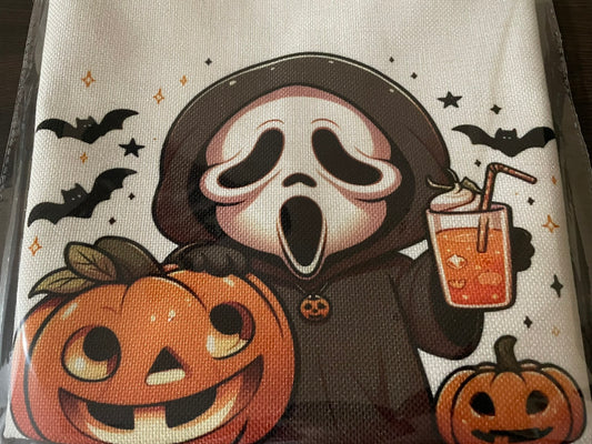 Ghost Face Tote Bag